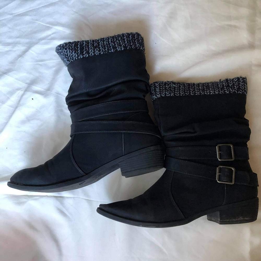 Worms Black Boots With Socks - Picture 6 of 6